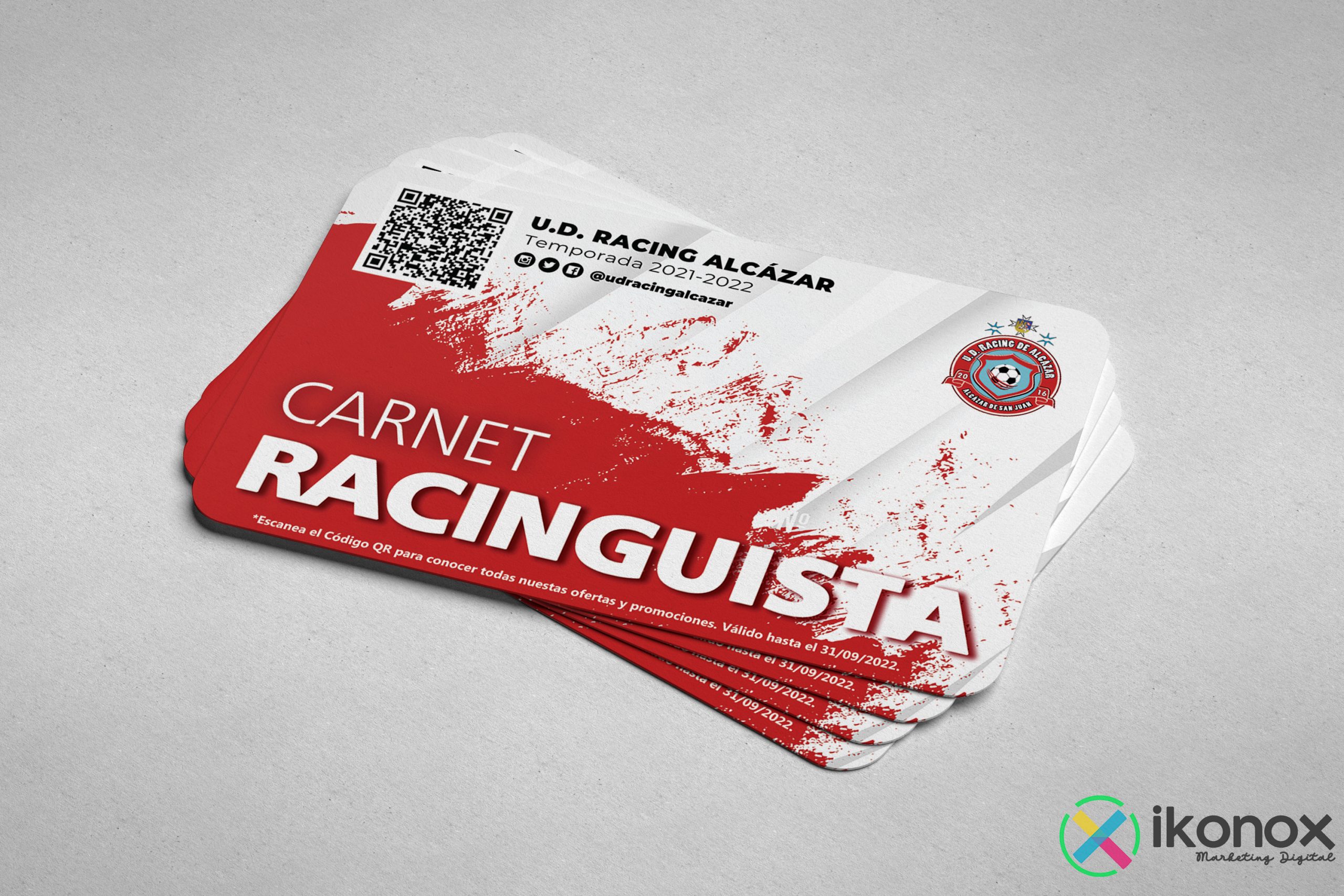 Carnet realizado por Ikonox Marketing Digital