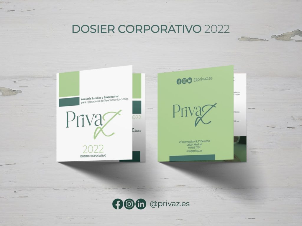 Dosier corporativo realizado por Ikonox Marketing Digital